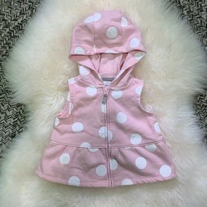 Carter's Polka Dot Vest (6 mo)